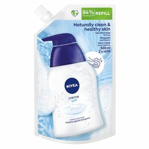 NIVEA Creme Soft Krémové tekuté mýdlo náplň 500 ml obraz