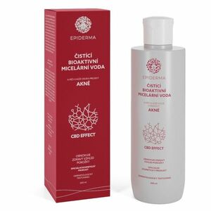 EPIDERMA bioaktivní CBD micelární voda při akné 300 ml obraz