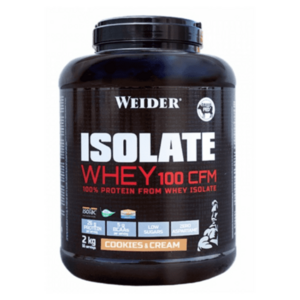 WEIDER Isolate whey 100 CFM syrovátkový isolát cookie cream 2000 g obraz