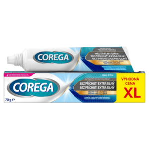 COREGA Extra silný fixační krém bez příchuti XL 70 g obraz