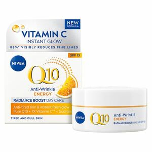 NIVEA Q10 Energy Energizující denní krém proti vráskám OF 15 50 ml obraz