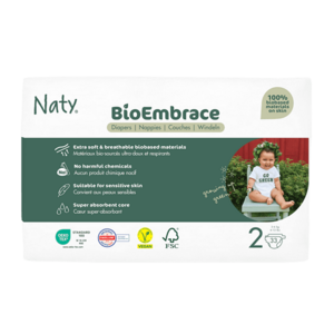 ECO BY NATY Bioembrace mini plenky 3-6 kg 33 kusů obraz