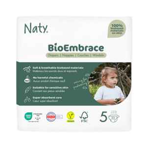 ECO BY NATY Bioembrace junior plenky 11-25 kg 22 kusů obraz