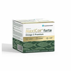 MAXICOR Forte omega 3 premium 90 tobolek obraz
