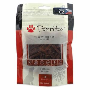 PERRITO Turkey chunks pochoutka pro psy 100 g obraz