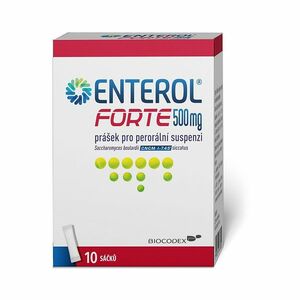 ENTEROL Forte 500 mg prášek pro perorální suspenzi 10 kusů obraz