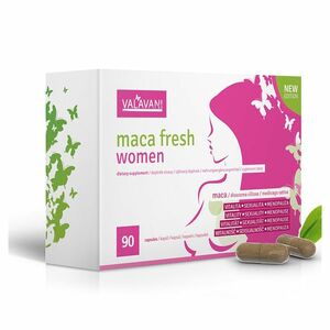 VALAVANI Maca fresh women 90 kapslí obraz