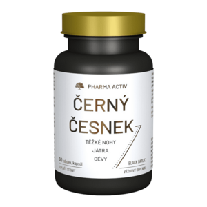 PHARMA ACTIV Černý česnek 60 tobolek obraz