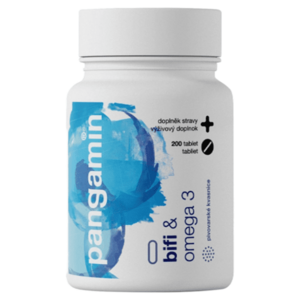 PANGAMIN Bifi & omega 3 200 tablet obraz