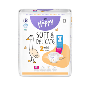 BELLA HAPPY Baby mini 3 - 6 kg 78 kusů obraz