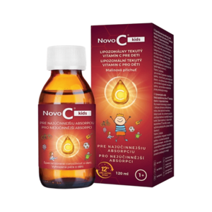NOVO C Kids lipozomální tekutý vitamín C 1r+ 120 ml obraz