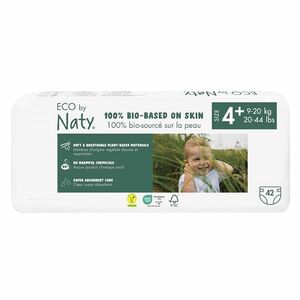 ECO BY NATY Ekoplenky Maxi+ 9-20 kg Economy pack 42 kusů obraz