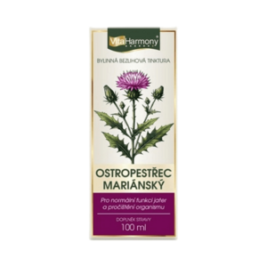 VITAHARMONY Tinktura Ostropestřec mariánský 100 ml obraz