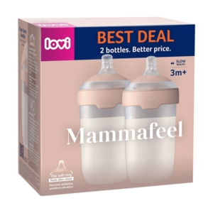 LOVI Mammafeel set lahví 3m+ 250 ml 2 kusy obraz