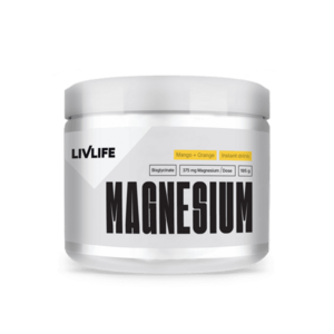 LIVLIFE Magnesium bysglicinate 12% drink mango + pomeranč 195 g obraz