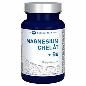 PHARMA ACTIV Magnesium Chelát + B6 120 kapslí obraz