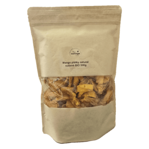 NONAGE Mango plátky sušené natural BIO 500 g obraz
