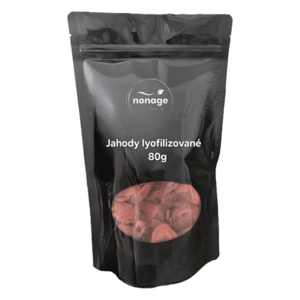 NONAGE Jahody plátky lyofilizované 80 g obraz