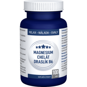 CLINICAL Magnesium chelát + Draslík B6 100 tablet obraz