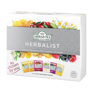 AHMAD TEA Herbalist bylinné a zelené čaje 60 sáčků obraz