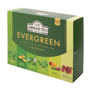AHMAD TEA Evergreen tea collection zelené čaje 60 sáčků obraz