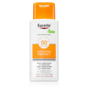 EUCERIN Sun Sensitive Protect Mléko na opalování SPF 50+ 150 ml obraz