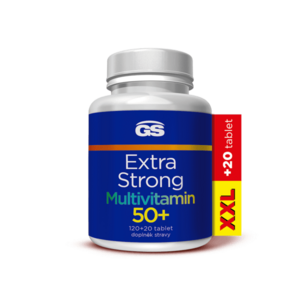 GS Extra Strong Multivitamin 50+ XXL 120 + 20 tablet obraz