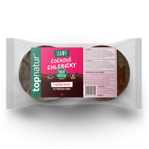 TOPNATUR Čočkové chlebíčky mléčná čokoláda 70 g obraz