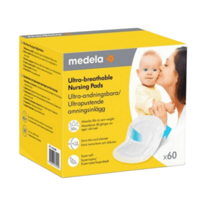 MEDELA Prsní vložky jednorázové ultra prodyšné 60 kusů obraz
