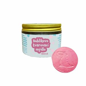 PURE HARMONY Bublíkovo tvarovací mýdlo růžové 100 g obraz