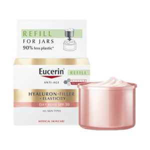 EUCERIN Hyaluron-Filler + Elasticity Denní krém Rosé REFILL, 50ml obraz