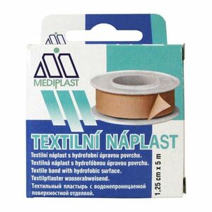 MEDIPLAST Náplast tkaná cívková 1.25 cm x 5 m obraz