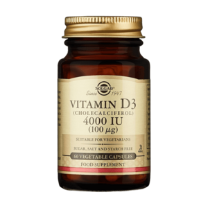 SOLGAR Vitamin D3 4000 IU 60 kapslí obraz