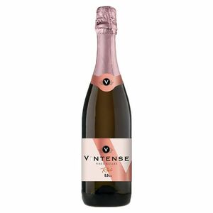 VINTENSE Jemně šumivé nealkoholické víno rosé 750 ml obraz