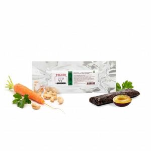 TELCEK Hovězí proteinová tyčinka s kešu švestkami a zelenina 50 g obraz