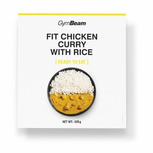GYMBEAM Fit kuřecí kari s rýží na indický způsob ready to eat 420 g obraz