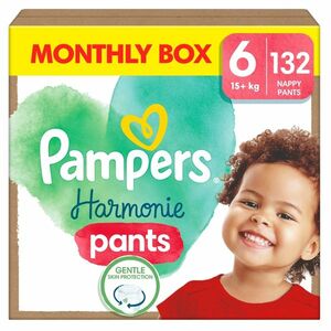 PAMPERS Harmonie pants pleny S6 132 kusů obraz