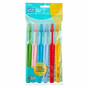 TEPE Zubní kartáček Select Soft 6 ks obraz