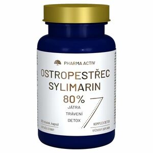 PHARMA ACTIV Ostropestřec Sylimarin 80% 90 tobolek obraz
