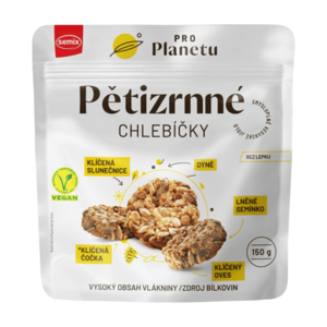 SEMIX Pro planetu pětizrnné chlebíčky 150 g obraz