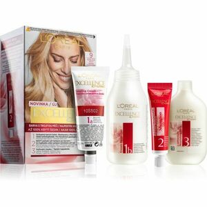 L’Oréal Paris Excellence Creme barva na vlasy odstín 9 Light Natural Blonde 1 ks obraz