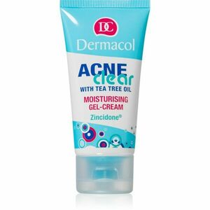Dermacol Acne Clear hydratační gelový krém pro problematickou pleť, akné 50 ml obraz