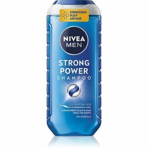 NIVEA MEN Strong Power posilující šampon pro muže 400 ml obraz