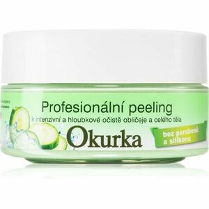 Bione Cosmetics Care hloubkově čisticí peeling okurka 200 g obraz