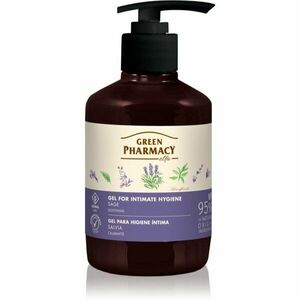 Green Pharmacy Sage & Thyme Gel for Intimate Hygiene zklidňující gel na intimní hygienu 370 ml obraz