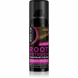 Syoss Root Retoucher tónovací barva na odrosty ve spreji odstín Dark Brown 120 ml obraz