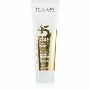 Revlon Professional Revlonissimo Color Care šampon a kondicionér 2 v 1 pro střední blond odstíny bez sulfátů 275 ml obraz