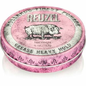 Reuzel Hollands Finest Pomade Grease pomáda na vlasy silné zpevnění 113 g obraz