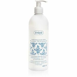 Ziaja Silk hydratační tělové mléko s bambuckým máslem 400 ml obraz