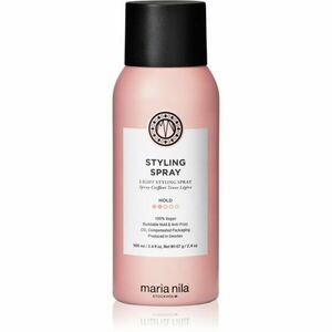 Maria Nila Style & Finish Styling Spray lak na vlasy s lehkou fixací bez obsahu sulfátů Styling Spray 100 ml obraz